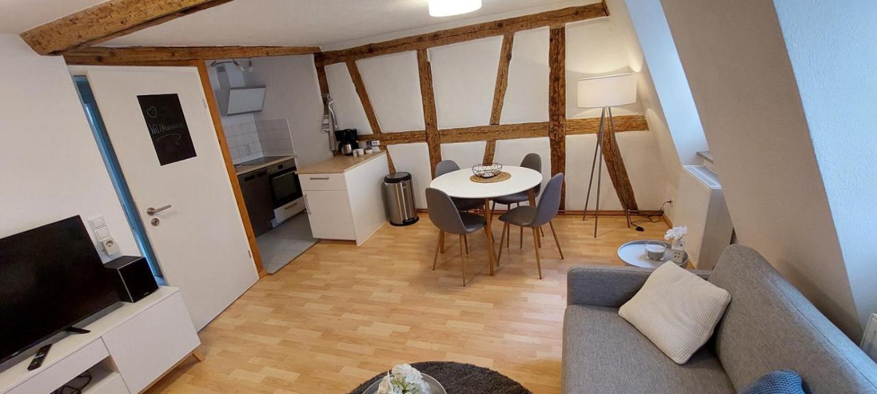 Zentrale Altbauwohnung Mit Flair Schwäbisch Hall Exterior foto