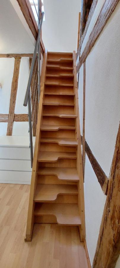 Zentrale Altbauwohnung Mit Flair Schwäbisch Hall Exterior foto